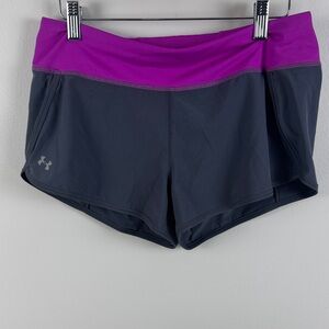 ✨3/$25✨ Under Armour Women's Athletic Shorts in Gray and Purple - M